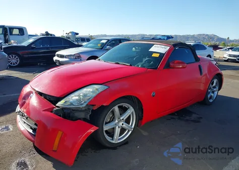 2008 Nissan 350Z Touring из США, поврежденный, VIN JN1BZ36A68M850853